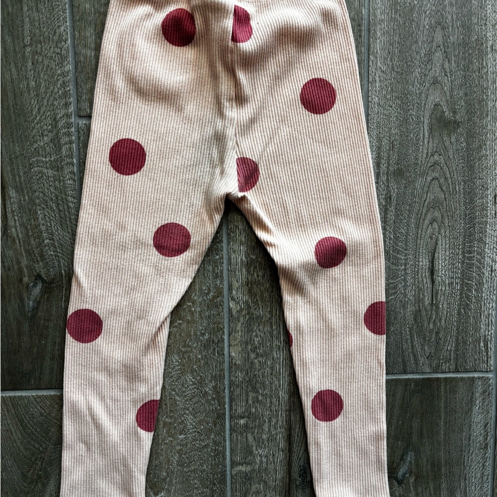 Zara Polka Dot Pants Set Sz 4-5 Years - Picture 3 of 9